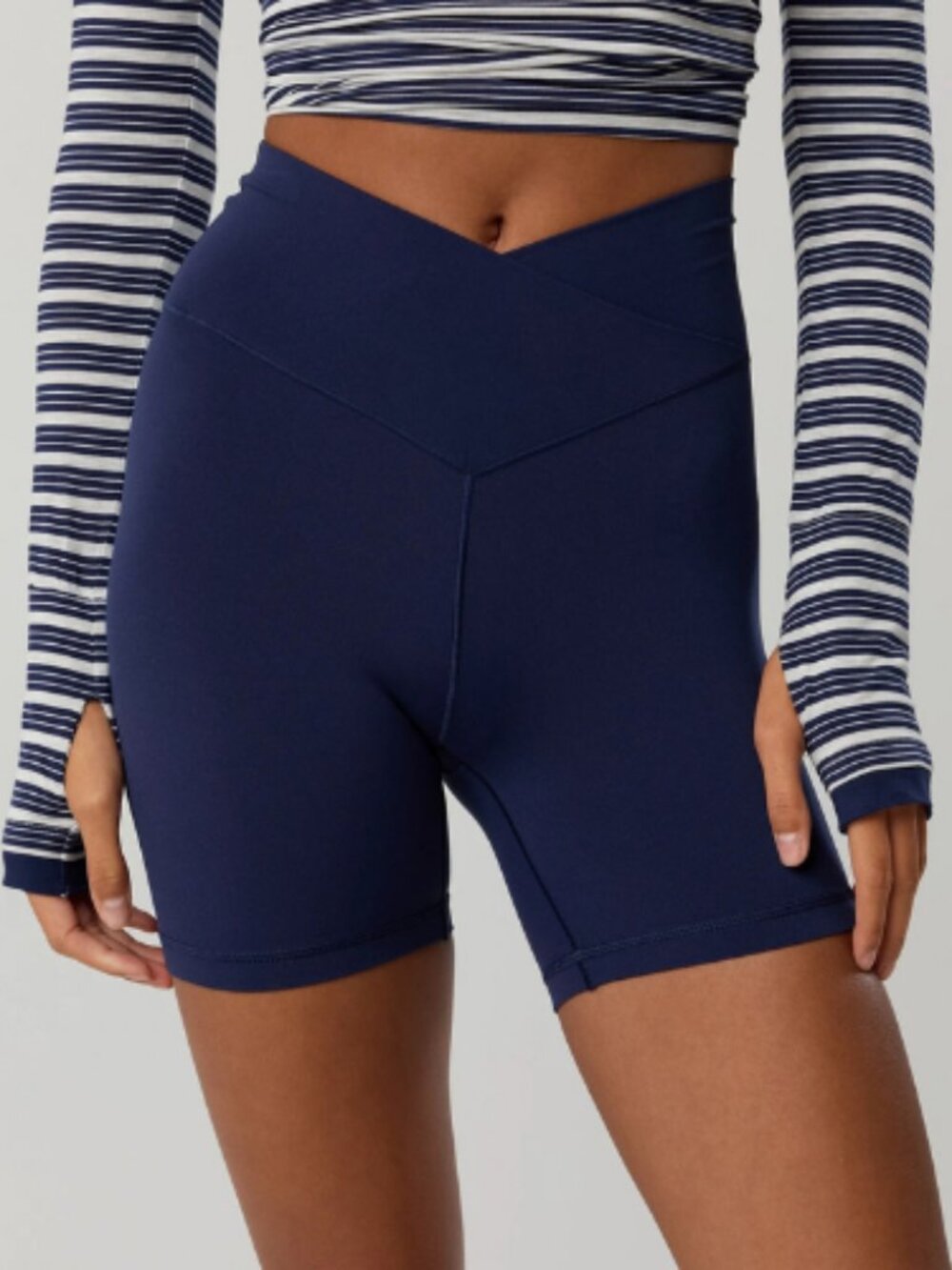 Aerie Offline Real Me Crossover High Waisted 5" Bike Short